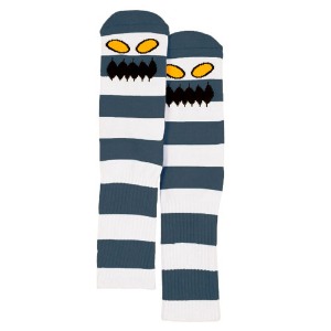 Monster Big Stripe Sock (Concrete)