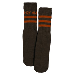 Stripes Sock (Brown)