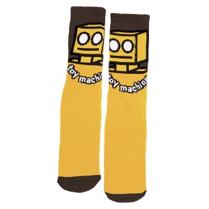 Robot Sock (Mustard)