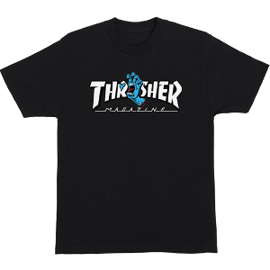 Thrasher Cruz Screaming Logo T-Shirt (Black)